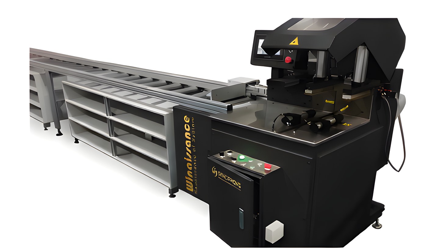 Computerized aluminum rail cutter